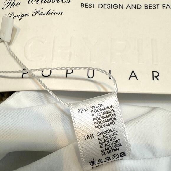 CHYRII small cutout lace up high cut one piece swimsuit monokini SW 2923 - Picture 3 of 10